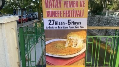 Aydın'ın Efeler ilçesinde, lezzet tutkunlarının merakla beklediği Hatay Yemek ve