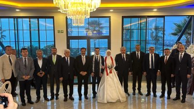 Hatay Valisi Mustafa Masatlı, bazı eski ve yeni milletvekilleri, Hatay