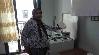 Hatay’da asrın felaketinde evi yıkılan Hatice Ücel, TOKİ tarafından yapımı