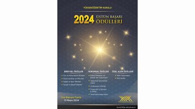Yükseköğretim Kurulu (YÖK) tarafından verilen YÖK Üstün Başarı Ödülleri için