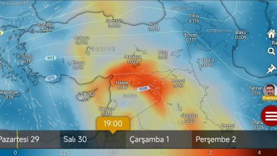 Hatay ilinde bugün öğleden itibaren başlayacak ve yarın sabaha kadar