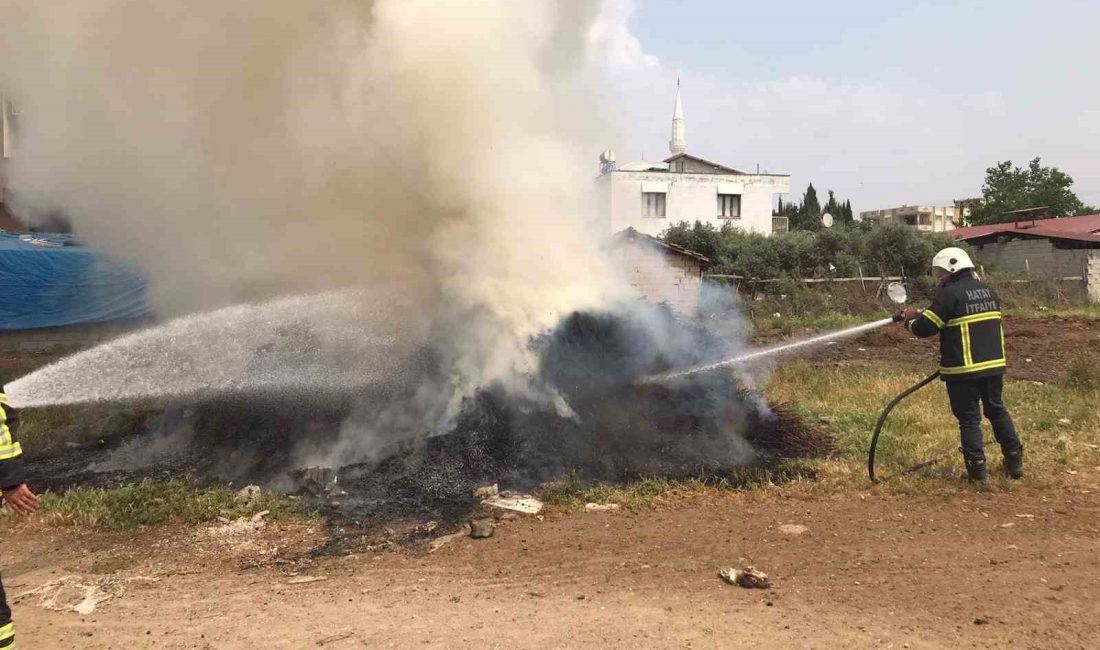 Hatay’ın Reyhanlı ilçesinde çıkan