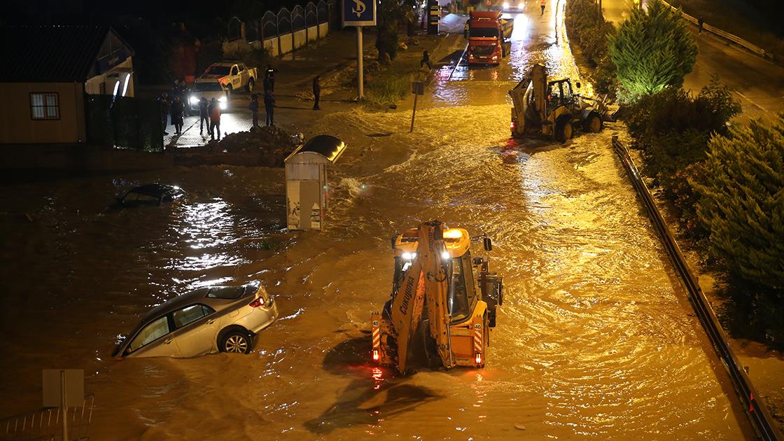 AFAD sağanak yağış sonrası durumu bildirdi