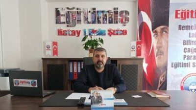 Hatay Eğitim İş Sendikası önümüzdeki ay kongre yapıyor. Eğitim İş
