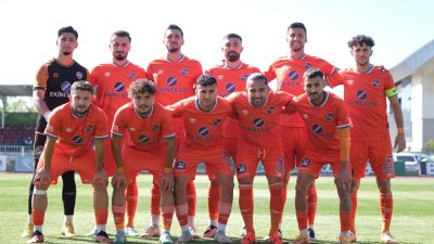 Türkiye 1.ligine yükselme play off maçında Iğdır Alagözspor ile karşılaşan
