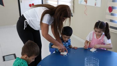 Hatay’da çocukların sosyal uyumunu güçlendirmek ve gelişimlerine katkı sağlamak amacıyla