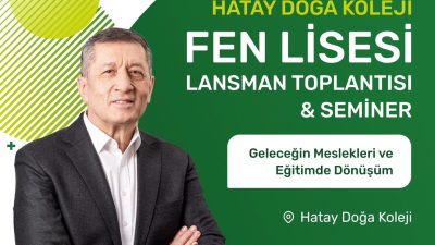 Hatay’ın özel eğitim kurumlarından Hatay Doğa Koleji, 2024-2025 öğretim yılı