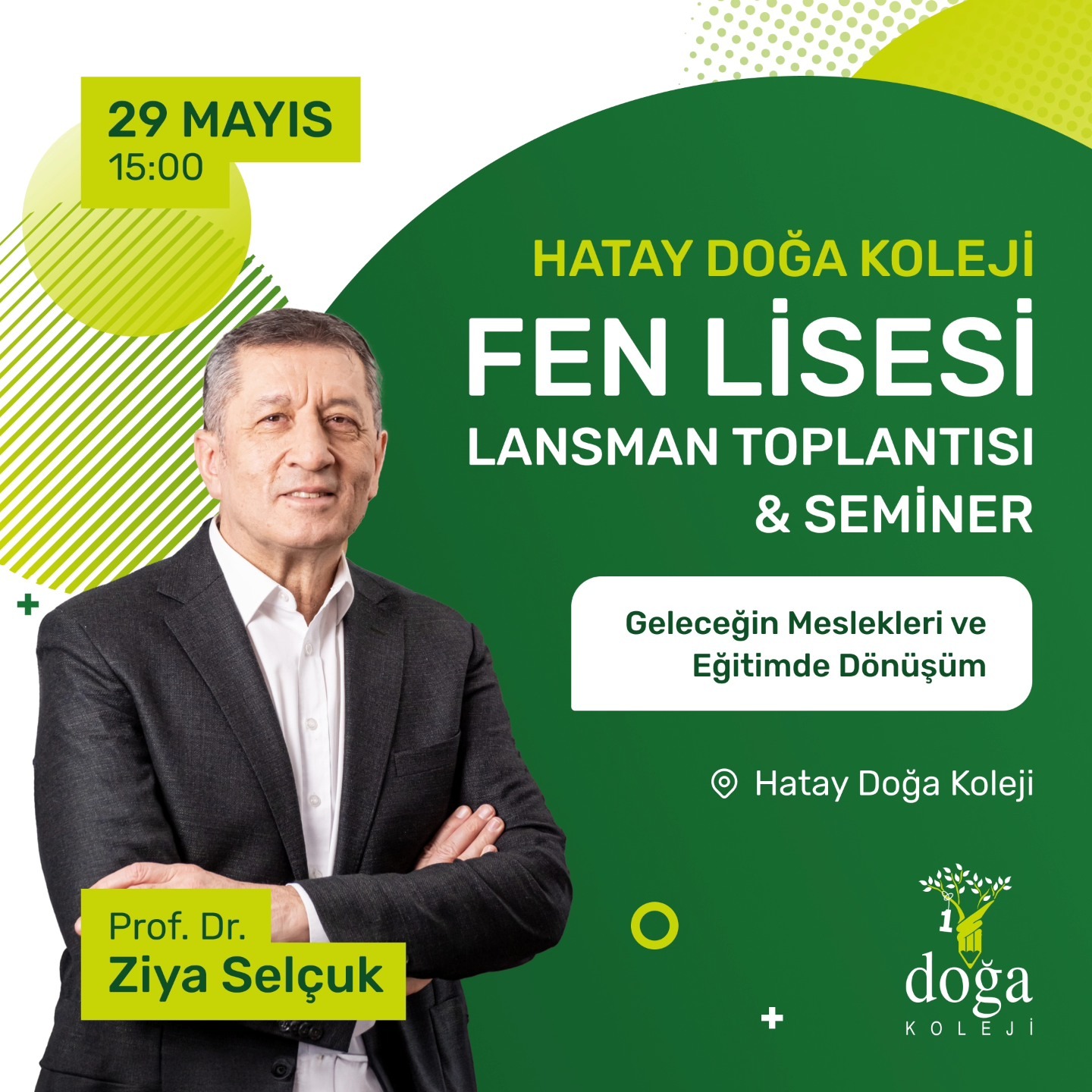 Hatay Doğa Koleji’nden Yeni Fen Lisesi Lansmanı