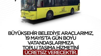 Hatay Büyükşehir Belediyesi (HBB), 19 Mayıs Atatürk’ü Anma ve Gençlik