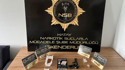 Hatay Emniyet Müdürlüğü ekipleri, uyuşturucu imal ve ticaretine yönelik başarılı