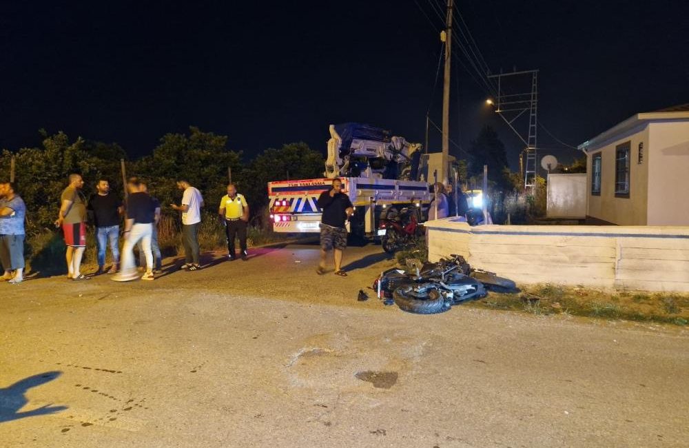 Hatay’ın Dörtyol ilçesinde meydana