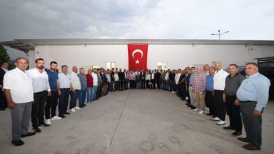 Antakya Belediye Başkanı İbrahim Naci Yapar, Antakya’ya bağlı mahallelerin muhtarlarıyla