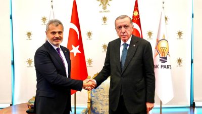 Cumhurbaşkanı Recep Tayyip Erdoğan, 31 Mart seçimlerinin ardından ilk kez