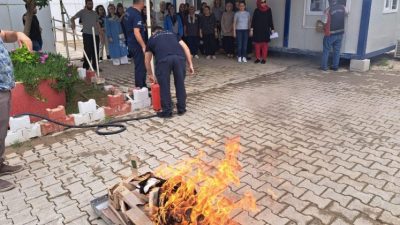 Hatay Büyükşehir Belediyesi, yaz aylarının gelmesiyle birlikte yangın tehlikelerine karşı