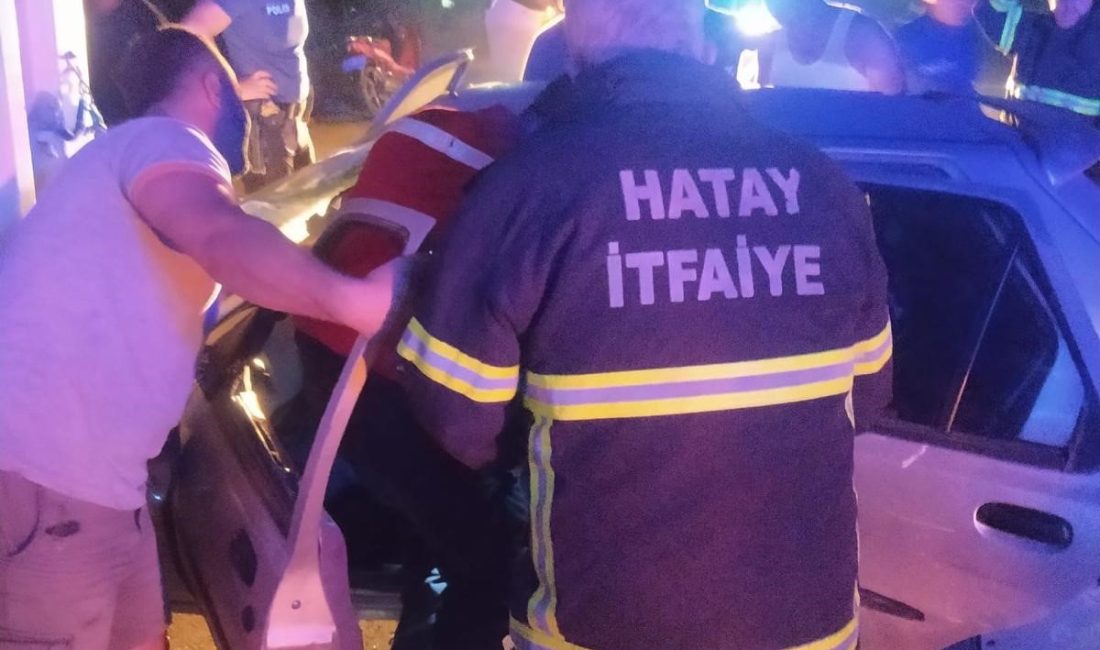 Hatay'ın Samandağ ilçesinde yaşanan