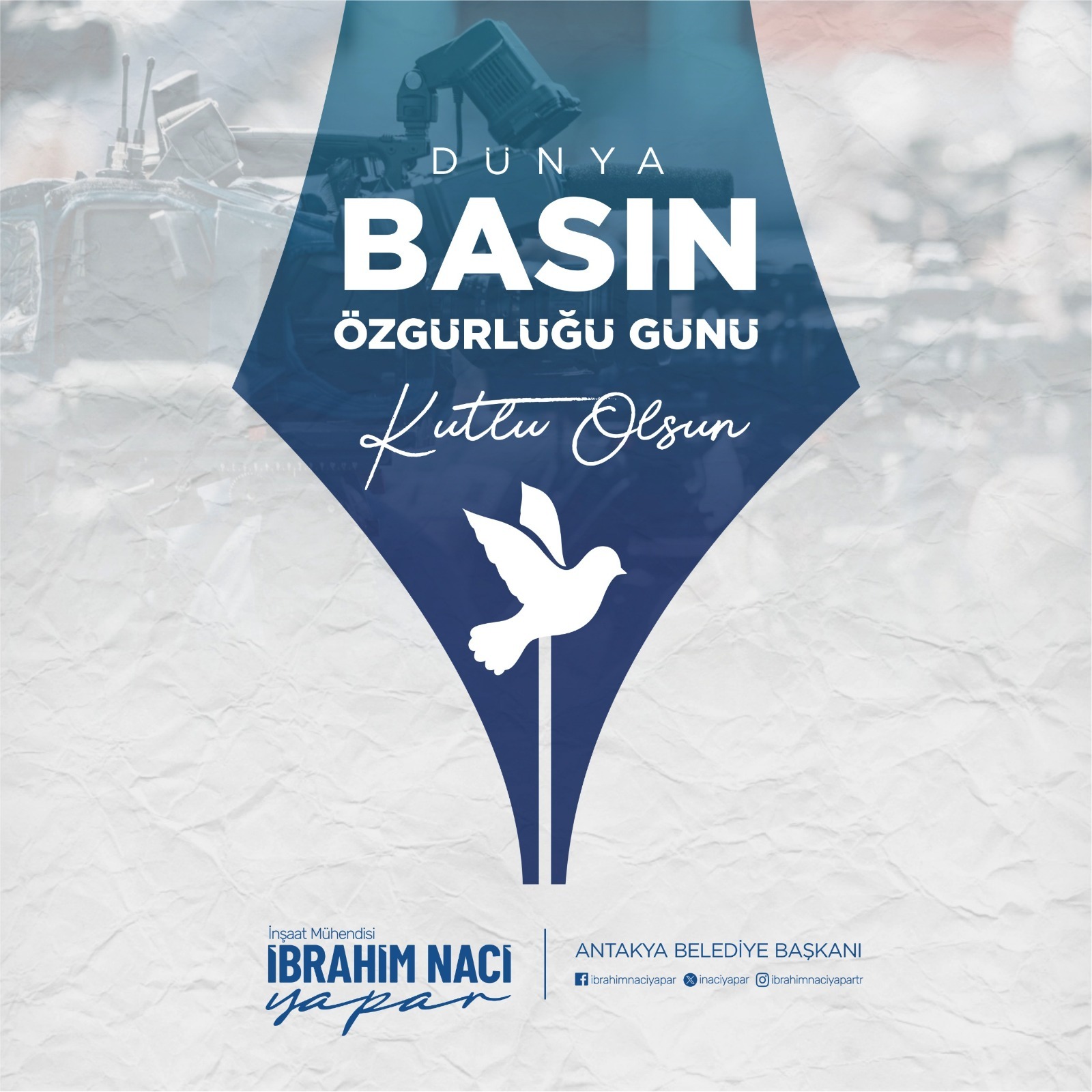 Başkan Yapar Dünya Basın Özgürlüğü’nü kutladı