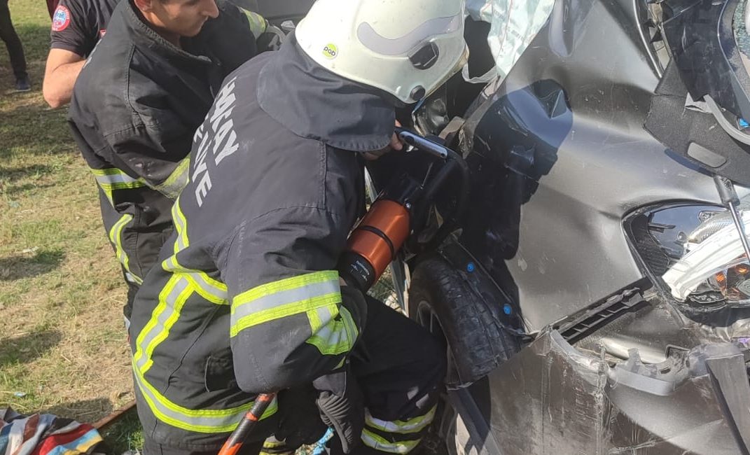 Hatay’ın Arsuz ilçesinde panelvan