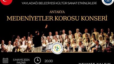 Yayladağı Belediyesi, kültür ve sanat etkinlikleri kapsamında unutulmaz bir konserle