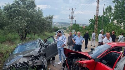 Erzin ilçesi, Osmaniye Akyar Yolu üzerinde meydana gelen trafik kazasında