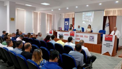 Hatay Diş Hekimleri Odası genel kurulunu gerçekleştirdi. 6 Şubat depreminde