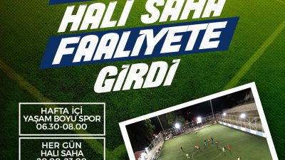 Hatay Büyükşehir Belediyesi, spor ve rekreasyon alanındaki hizmetlerine bir yenisini
