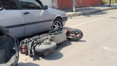 Hatay’ın İskenderun ilçesinde, otomobille çarpışan motosikletin sürücüsü hastaneye kaldırıldı. Hüseyin