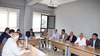 Belen ilçesinde, orman yangınları mücadele komisyonu toplantısı yapıldı. Belen Kaymakamı