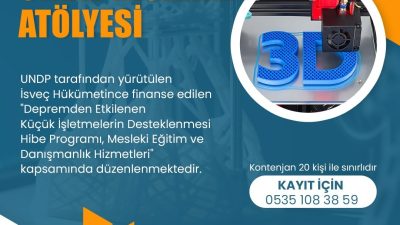 Hatay Büyükşehir Belediyesi, Birleşmiş Milletler Kalkınma Programı (UNDP) iş birliği