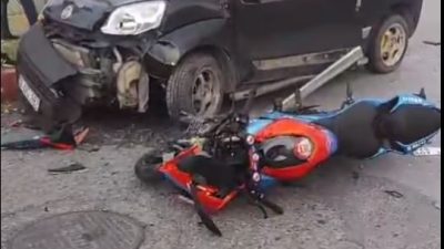 Dörtyol ilçesi Yeşilköy Mahallesi Kavşağında meydana gelen trafik kazasında bir