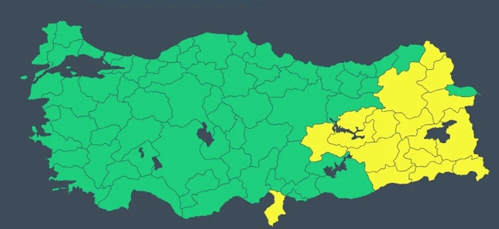 Kuvvetli sağanak Hatay’ı terk etmiyor