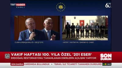 Hatay’ın tarihi Sarımiye Camisi, 6 Şubat depremlerinde ağır hasar alarak