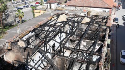 İskenderun Kaymakamı Murat Sefa Demiryürek, 1800’lü yıllarda inşa edilen metruk