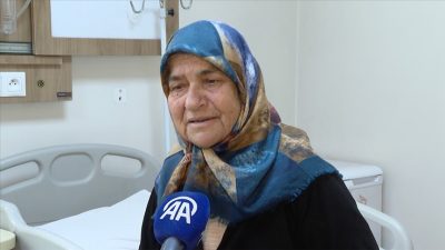 Hataylı 9 çocuk annesi depremzede Hatice Arıkoğlu, sağ kalp kapak