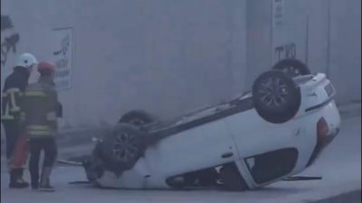 Defne İlçesi’nde, Uğur Mumcu Bulvarı alt geçidinde meydana gelen bir