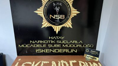 Hatay Emniyet Müdürlüğü ekipleri, uyuşturucu imal ve ticaretine yönelik yürüttüğü