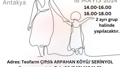 Serinyol Arpahan köyünde bulunan Teofarm Çiftlik, 18 Mayıs 2024 Cumartesi