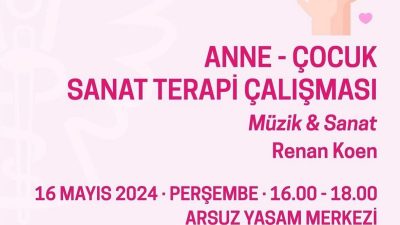 Ünlü piyanist Renan Koen, Arsuz’da düzenlenecek olan anne-çocuk sanat terapi