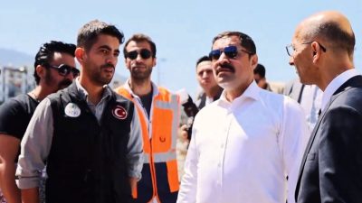 Hatay Valisi Mustafa Masatlı, İskenderun ilçesinde devam eden yerinde kentsel