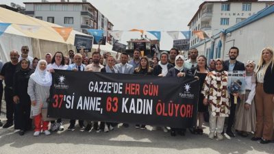 Hatay AK Parti Kadın Kolları Başkanlığı, Gazzeli anneler adına yaşam