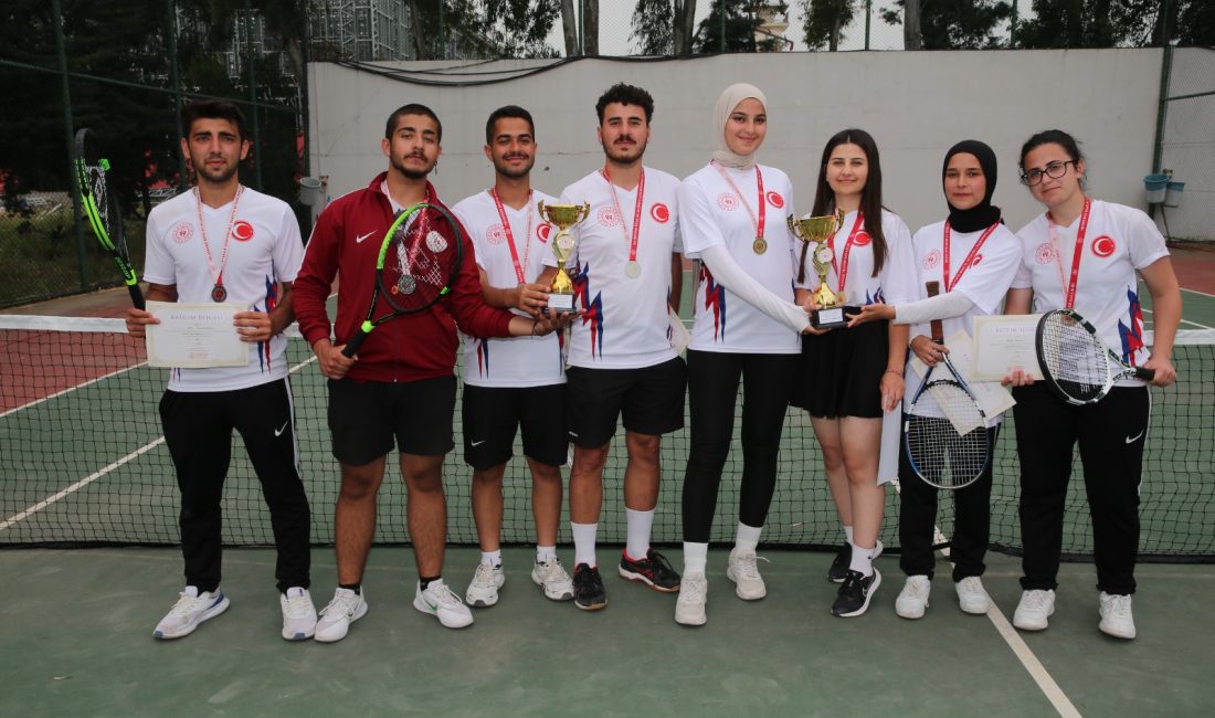 İller Arası 2. Kort Tenis Turnuvası tamamlandı