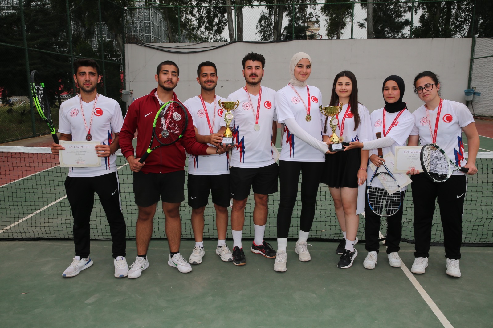 İller Arası 2. Kort Tenis Turnuvası tamamlandı