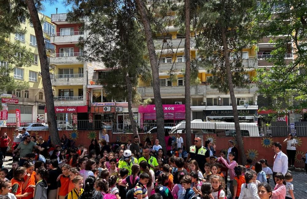 Hatay’ın Samandağ ilçesinde, ilkokul