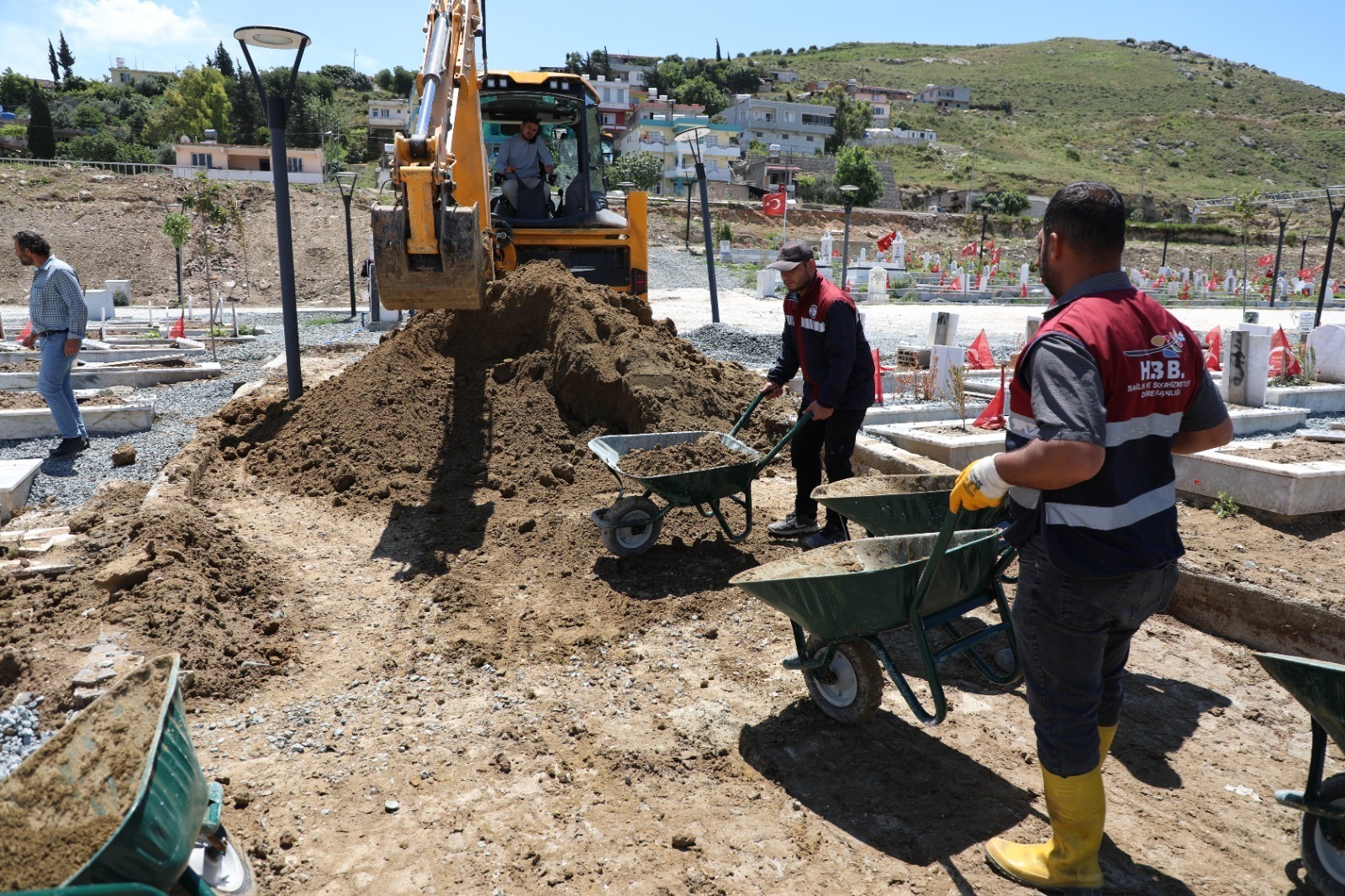 HBB, Deprem Şehitleri Mezarlığı İçin Harekete Geçti