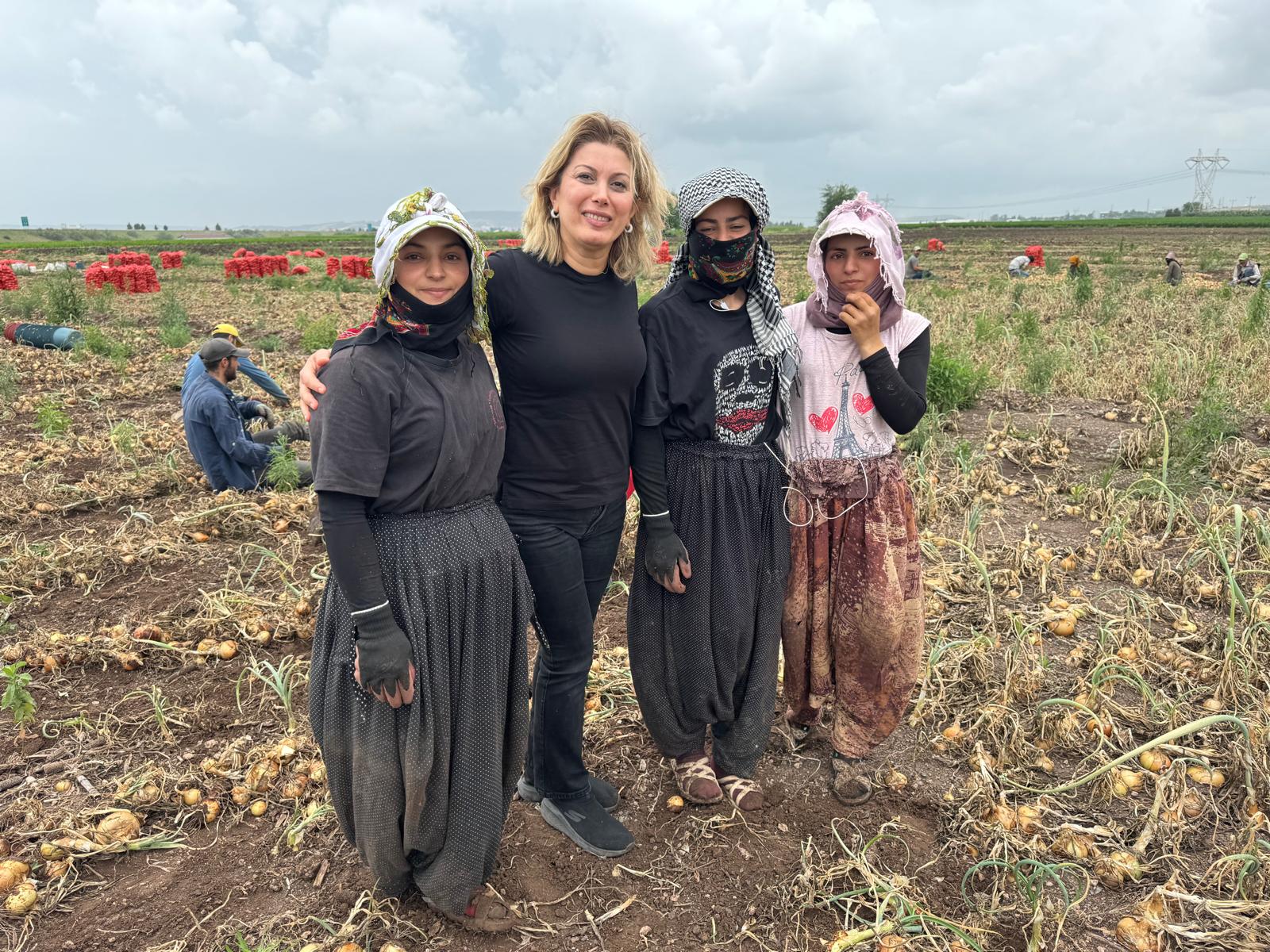 Dr. Kaya Mevsimlik Tarım İşçilerinin Çığlığına ortak oldu