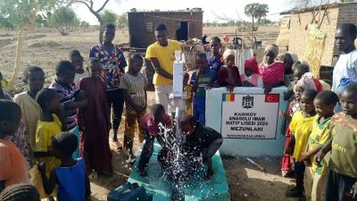 ÇAD’da, su sıkıntısından muzdarip yoksul insanlara çeşme suyu kazandıran bir