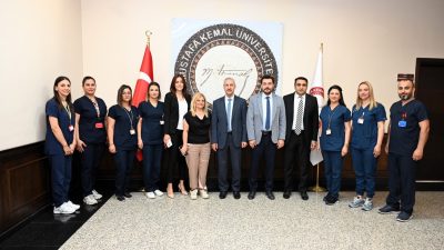 Hatay MKÜ’de görev yapan bir grup hemşire, 12-18 Mayıs tarihleri