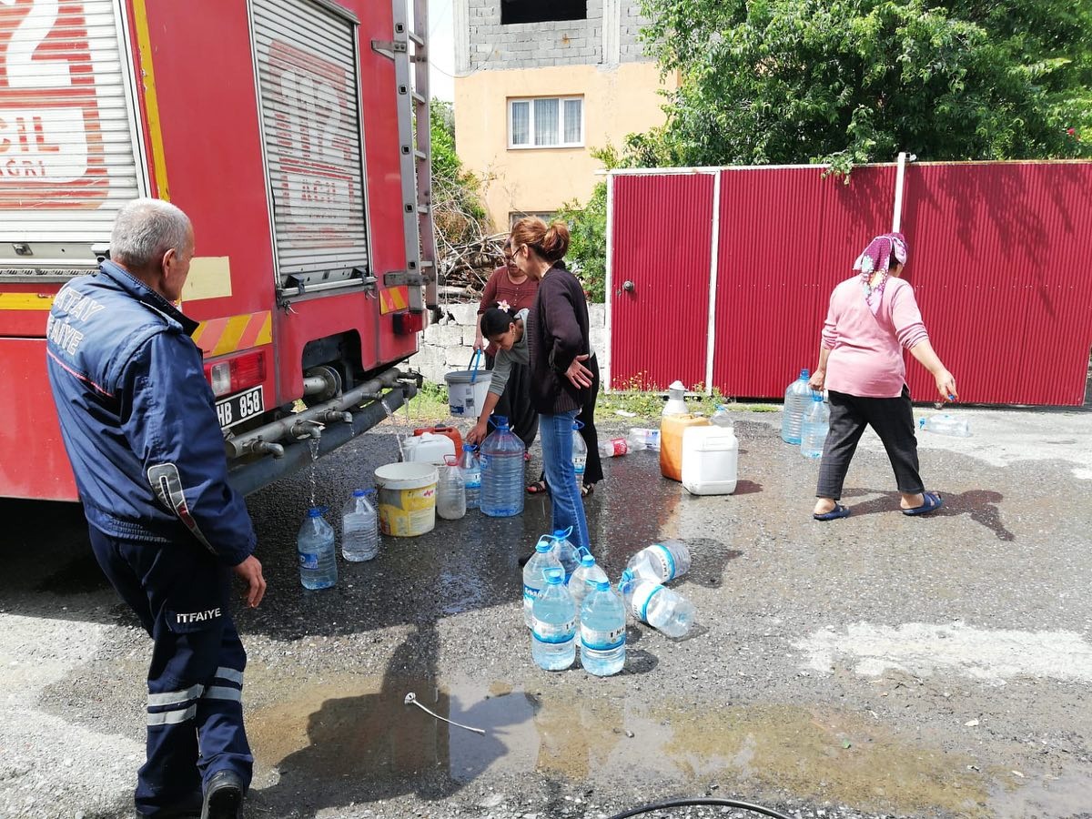 Dörtyol’da su sorunu devam ediyor