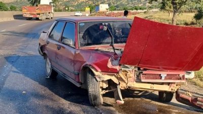 Antakya-İskenderun yolunun Belen-Kıcı civarında bir araçtan düşen yağ, E-91 karayolunu