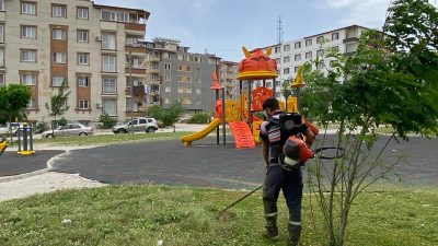 Antakya Belediyesi Temizlik İşleri Müdürlüğü ekipleri, Antakya’nın her köşesinde temizlik