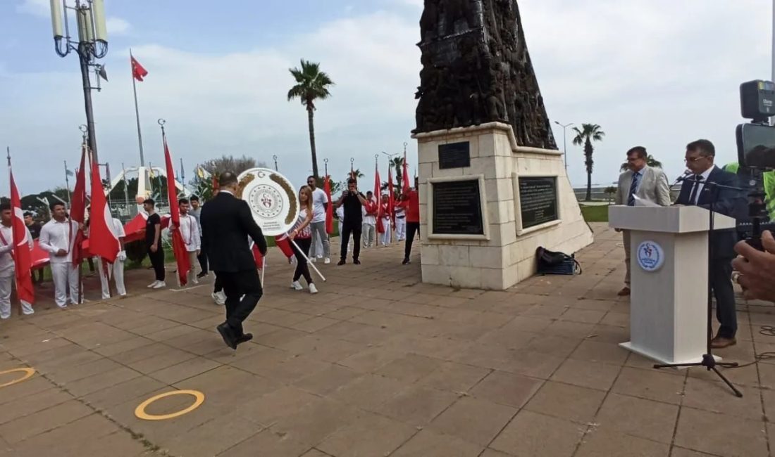 İskenderun’da, 19 Mayıs Atatürk’ü Anma ve Gençlik Spor Bayramı büyük